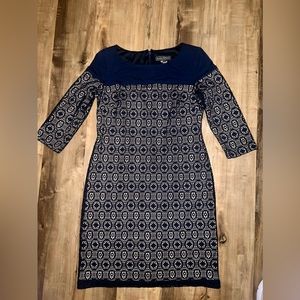 Navy stretchy dress